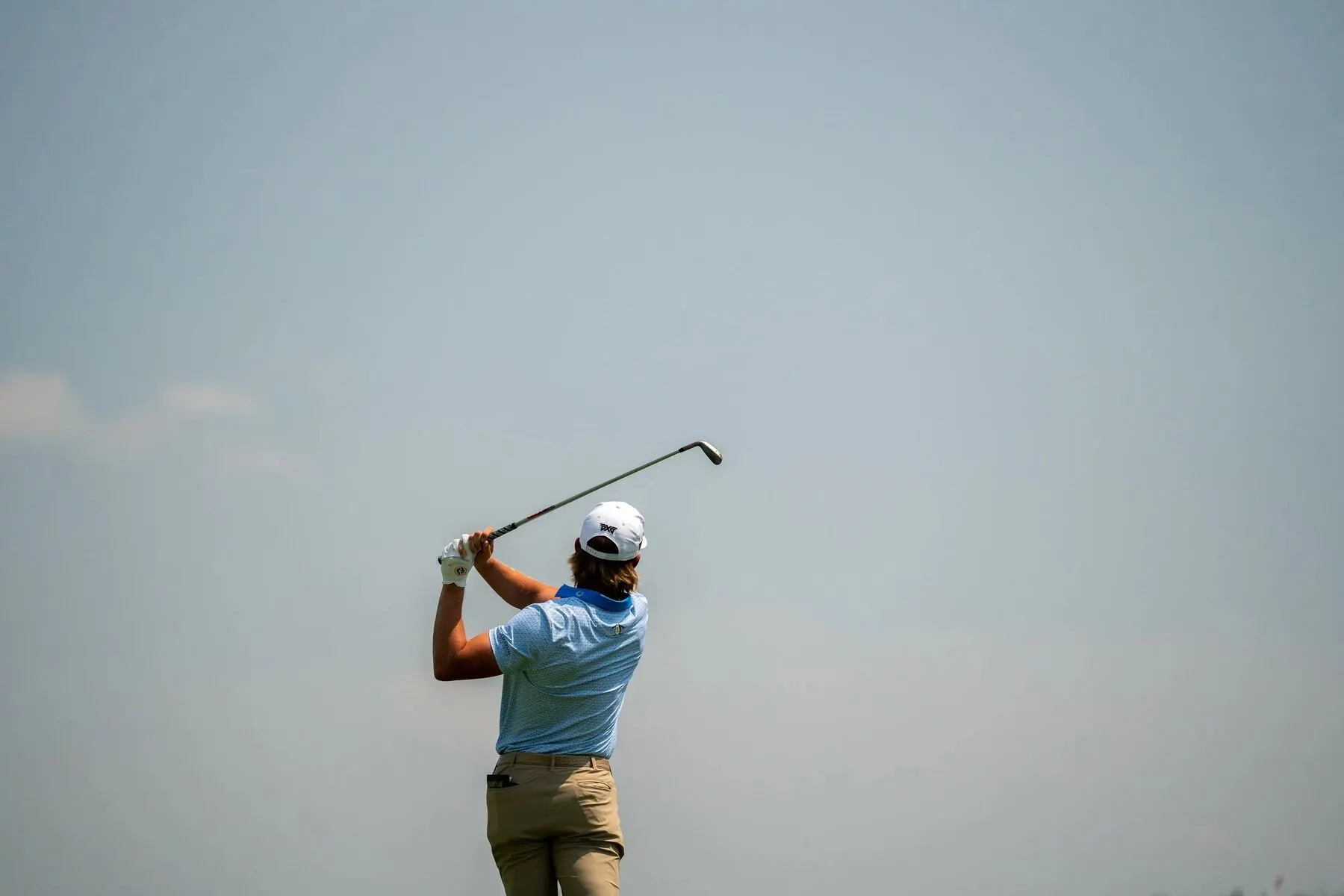 Golfer and gallery at the RBC Canadian Open