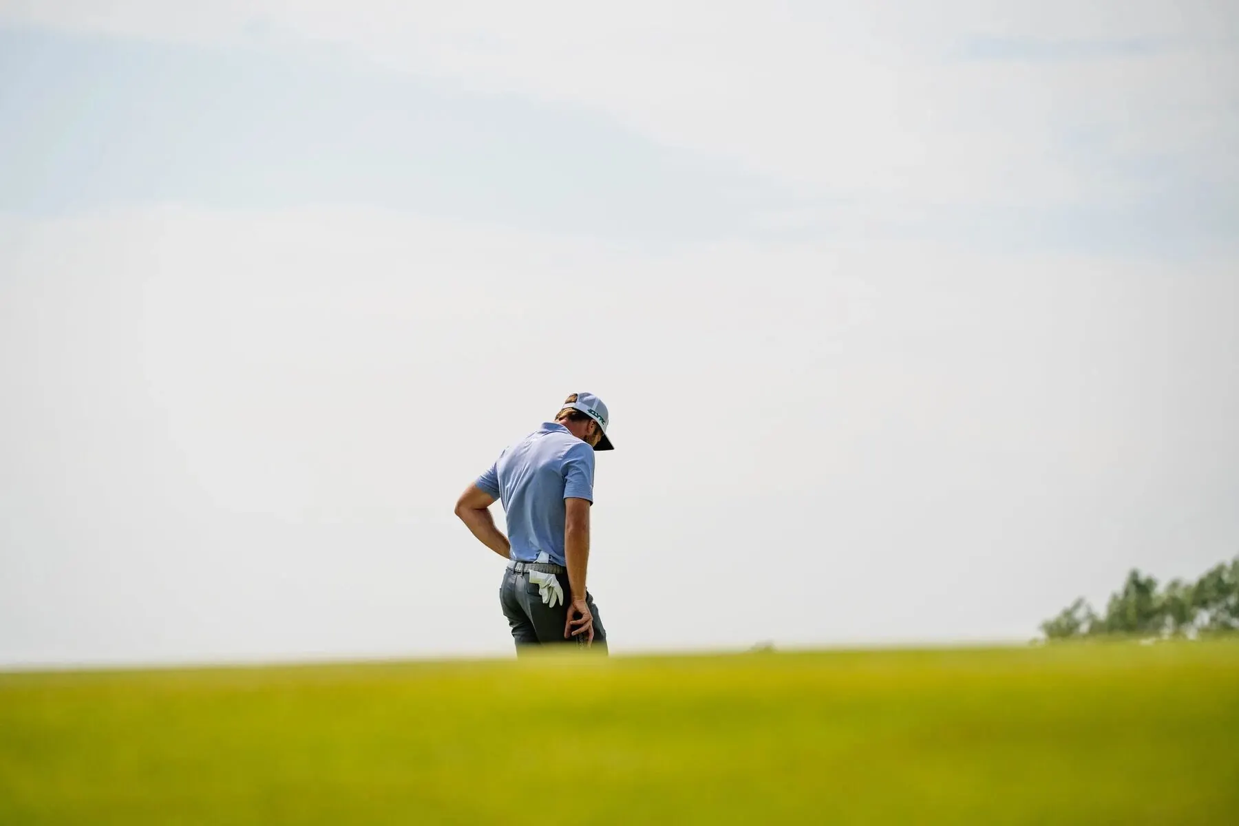 Golfer on the fairway at the RBC Canadian Open