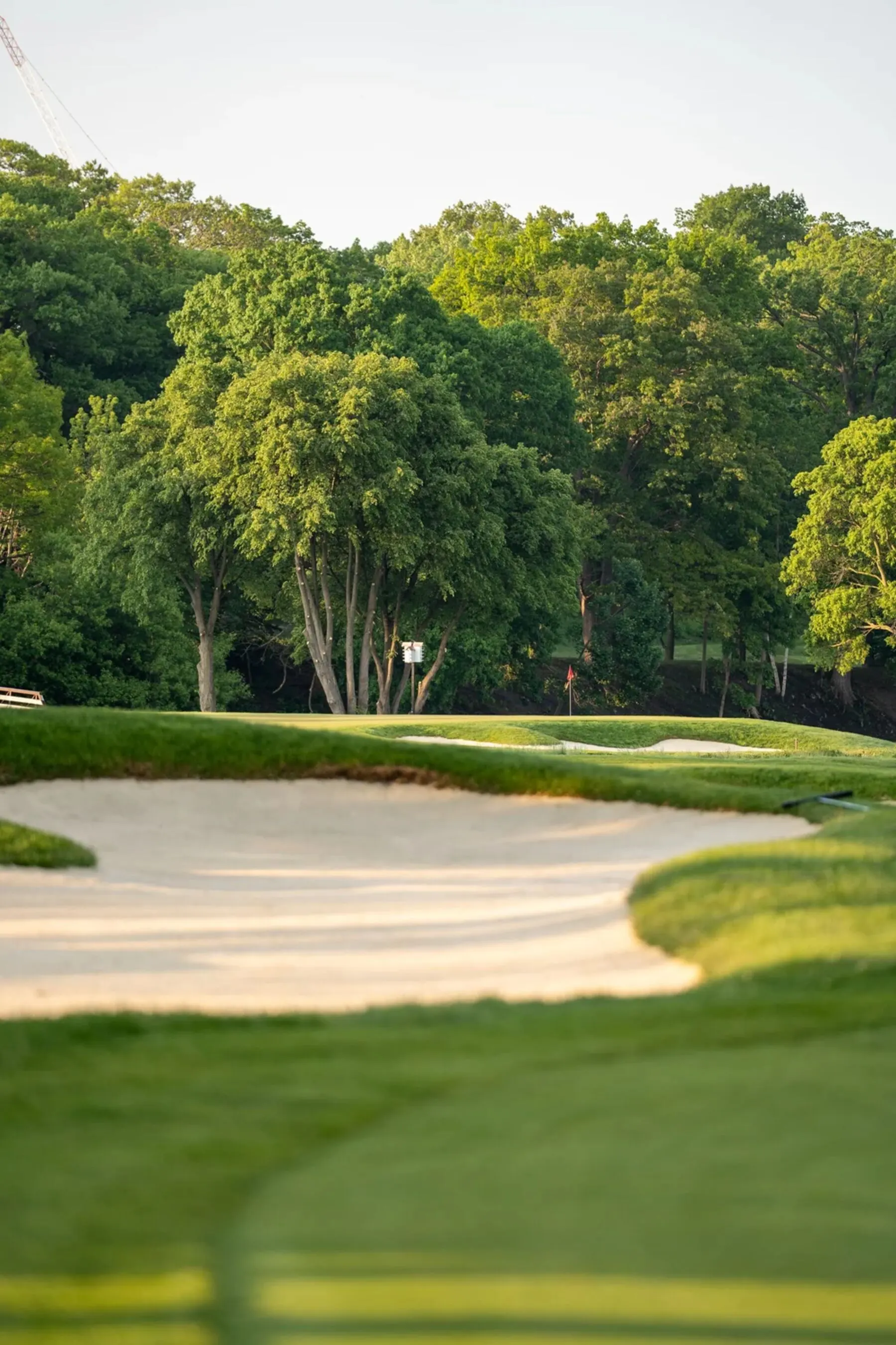 Course view at the US Open Qualifier