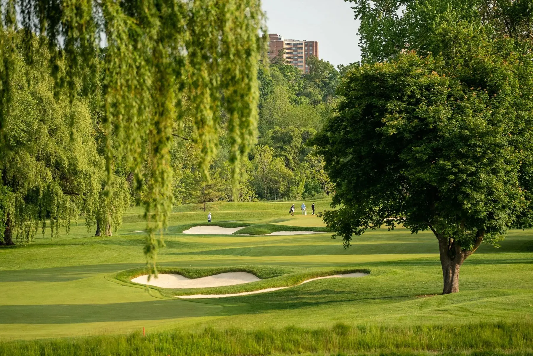 Course view at the US Open Qualifier